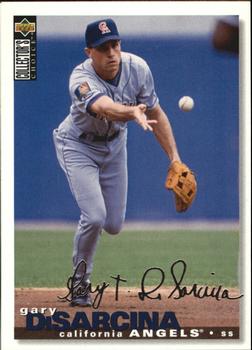 1995 Collector's Choice - Silver Signature #97 Gary DiSarcina Front
