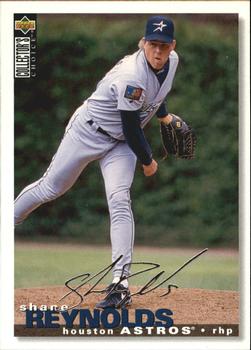 1995 Collector's Choice - Silver Signature #117 Shane Reynolds Front