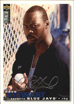 1995 Collector's Choice - Silver Signature #151 Dave Stewart Front