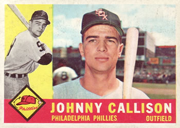 1960 Topps #17 Johnny Callison Front