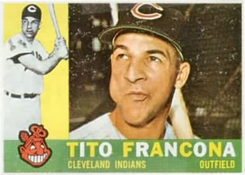 1960 Topps #30 Tito Francona Front