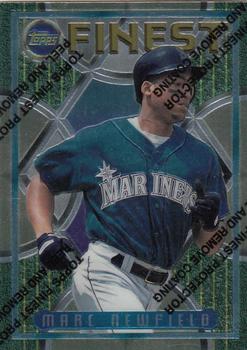 1995 Finest #320 Marc Newfield Front