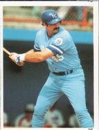 1987 Red Foley Stickers #85 Steve Balboni Front