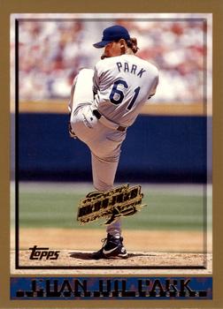 1998 Topps - Inaugural Devil Rays #17 Chan Ho Park Front