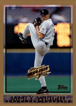 1998 Topps - Inaugural Devil Rays #87 Jamey Wright Front