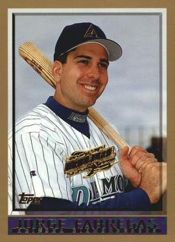 1998 Topps - Inaugural Devil Rays #367 Jorge Fabregas Front