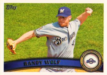 2011 Topps #14 Randy Wolf Front
