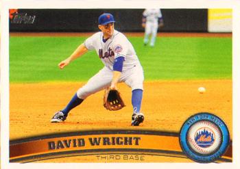 2011 Topps #15 David Wright Front