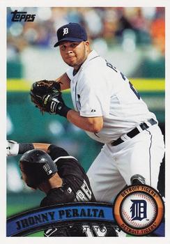 2011 Topps #504 Jhonny Peralta Front