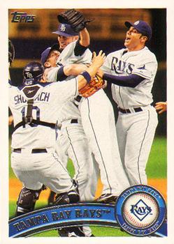 2011 Topps #52 Tampa Bay Rays Front