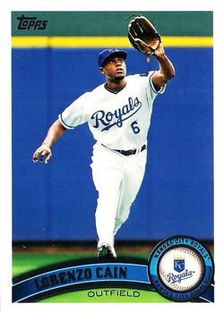 2011 Topps #533 Lorenzo Cain Front