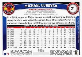 2011 Topps #21 Michael Cuddyer Back