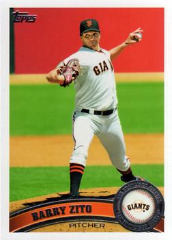 2011 Topps #22 Barry Zito Front