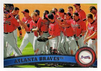 2011 Topps #319 Atlanta Braves Front