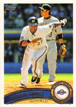 2011 Topps #97 Carlos Gomez Front