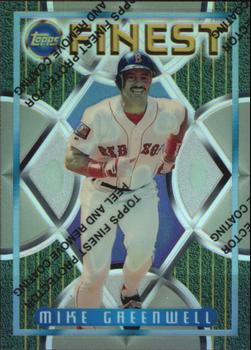 1995 Finest - Refractors #152 Mike Greenwell Front