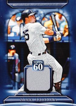 2011 Topps - Topps 60 Relics #T60R-MT Mark Teixeira Front
