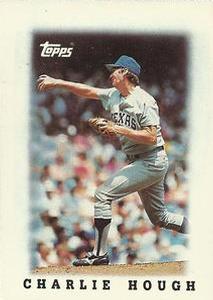 1988 Topps Major League Leaders Minis #36 Charlie Hough Front