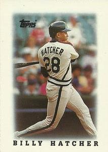 1988 Topps Major League Leaders Minis #49 Billy Hatcher Front