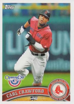 2011 Topps Opening Day #13 Carl Crawford Front