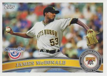 2011 Topps Opening Day #32 James McDonald Front