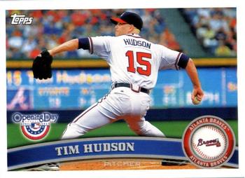 2011 Topps Opening Day #37 Tim Hudson Front
