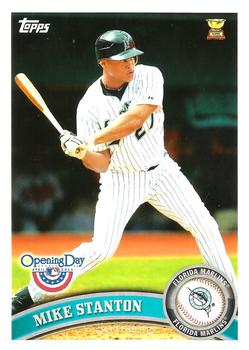 2011 Topps Opening Day #65 Mike Stanton Front