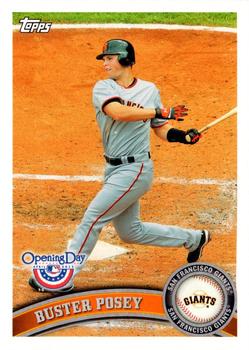 2011 Topps Opening Day #75 Buster Posey Front
