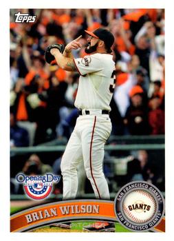 2011 Topps Opening Day #101 Brian Wilson Front