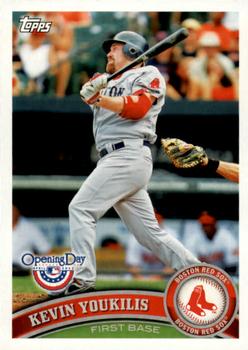 2011 Topps Opening Day #148 Kevin Youkilis Front