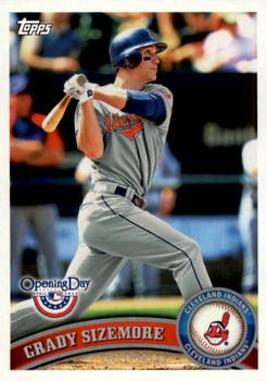 2011 Topps Opening Day #164 Grady Sizemore Front