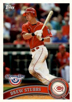 2011 Topps Opening Day #210 Drew Stubbs Front