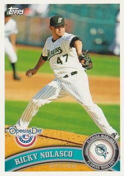 2011 Topps Opening Day #211 Ricky Nolasco Front