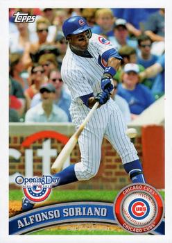 2011 Topps Opening Day #220 Alfonso Soriano Front