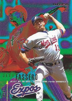 1995 Fleer #348 Jeff Fassero Front