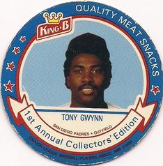 1988 King B Discs #5 Tony Gwynn Front