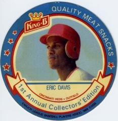 1988 King B Discs #22 Eric Davis Front