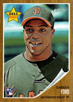 2011 Topps Heritage #289 Darren Ford Front