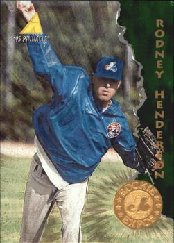 1995 Pinnacle - Museum Collection #418 Rod Henderson Front