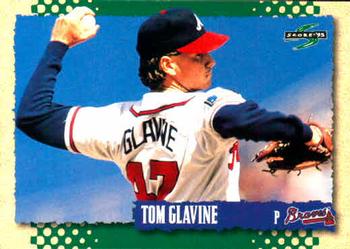 1995 Score #434 Tom Glavine Front