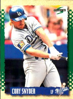 1995 Score #487 Cory Snyder Front