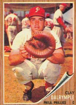 1962 Topps #434 Clay Dalrymple Front