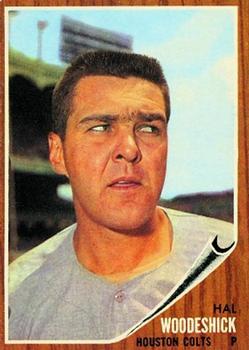 1962 Topps #526 Hal Woodeshick Front
