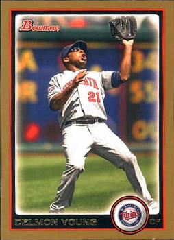 2010 Bowman - Gold #137 Delmon Young Front