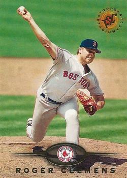 1995 Stadium Club #10 Roger Clemens Front