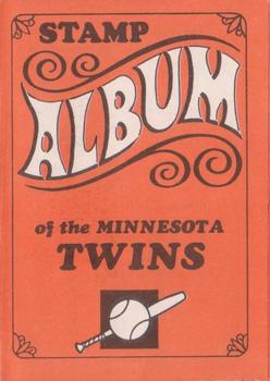 1969 Topps Stamps - Team Albums #19 Minnesota Twins Front