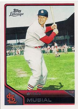 2011 Topps Lineage #40 Stan Musial Front