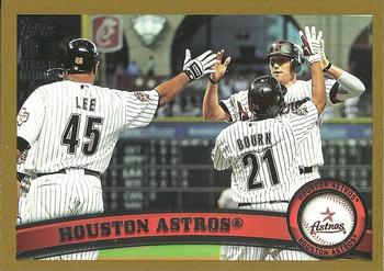 2011 Topps - Gold #631 Houston Astros Front