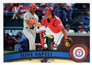 2011 Topps Update #US19 Mike Napoli Front