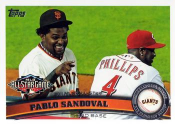 2011 Topps Update #US84 Pablo Sandoval Front